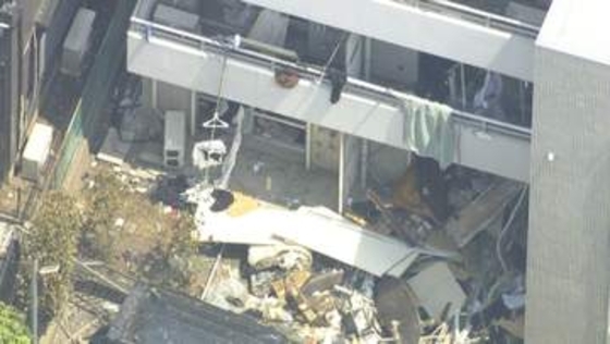 マンションで爆発、22人がけが　約100メートル離れた中学校のガラス割れ破片散乱　ガス漏れが原因か　千葉・市川市