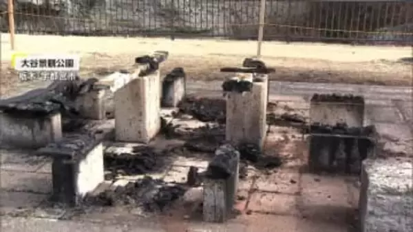 【独自】“地下神殿”前で放火の瞬間映像…「翔んで埼玉」やMV登場の人気ロケ地「大谷資料館」目の前で“逃げる3人組”放火か　栃木