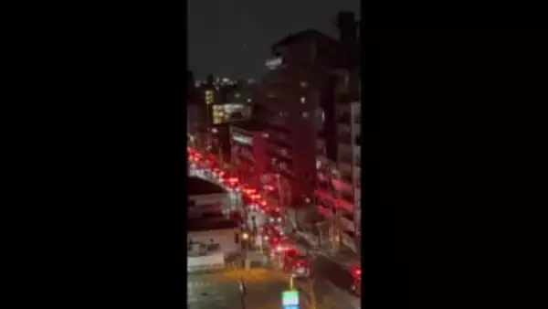 9階建てマンションの一室から出火　7人搬送　いずれも命に別条なし　東京・足立区