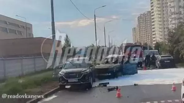 モスクワ郊外で車が爆発し1人死亡　ロシア軍の中将を暗殺か　1年前に軍幹部が車爆発で死亡した現場の近く