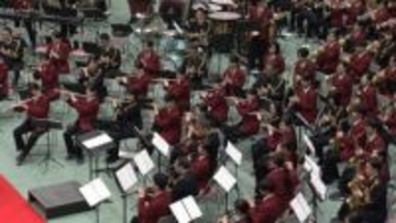 年末前に「交通事故に注意を」東海大学付属高輪台高校と警視庁音楽隊がコラボ演奏