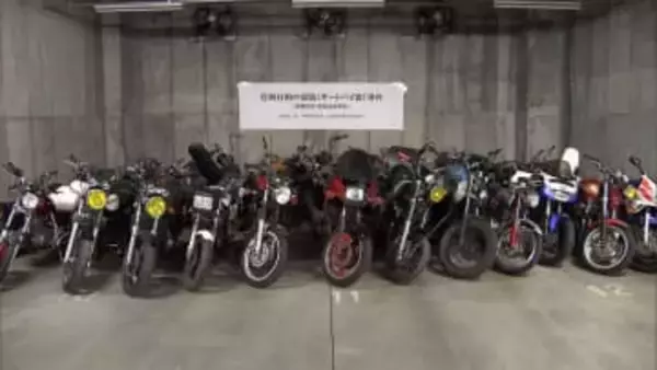 オートバイ50台以上盗み改造して売りさばいたか　駐輪場からバイク175万円相当盗んだ容疑で3人逮捕