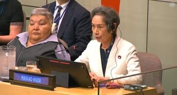 「これ以上ヒバクシャを増やしてはならない」国連本部で被団協の和田氏が訴え　「核兵器は正義の力でない」英語でスピーチ