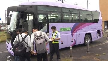 JR久留里線で代行バス運行　木更津ー久留里駅間など4区間　内房線の姉ケ崎ー木更津駅間は必要な台数確保できず見送り　台風25号の影響
