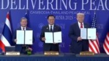 タイとカンボジア再び衝突拡大でトランプ大統領が両国首脳と電話会談の意向　10月にも和平合意を仲介
