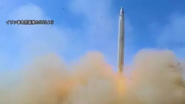 アメリカ軍がドローンやレーダー施設攻撃　イランは弾道ミサイル発射