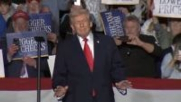 トランプ大統領「中間選挙に勝つために全力を尽くす」　激戦アイオワ州で本格的な選挙戦開始　関税措置など経済効果アピール