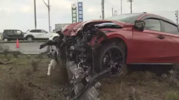 「赤信号でも行ってやろうと」 中学生と母親が死亡の国道8号衝突事故、26歳会社員を危険運転致死の疑いで逮捕