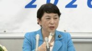 社民党新たな船出なのにバチバチ　会見で大椿裕子元議員が怒りの途中退席　同席したラサール石井議員はこの表情
