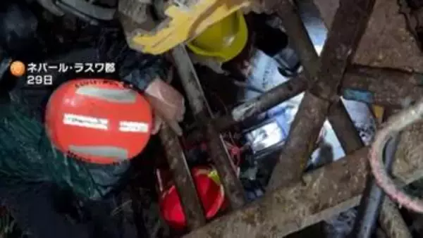 水力発電所で数百人安否不明　トンネルに大量の泥…100人以上閉じ込めか　被災地で土砂の中から6歳女児救助　ネパール土石流