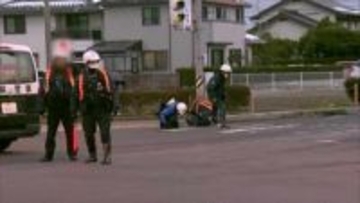 横断歩道渡っていた小学生男児（8）大型トラックにはねられ死亡…過失運転致死の疑いで男（50）緊急逮捕　ひき逃げ容疑でも捜査　島根・松江市