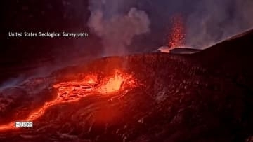 迫り来る噴煙…映像途切れる瞬間も　ハワイのキラウエア火山が大規模噴火　住民に警戒呼びかけ
