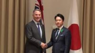 日本とオーストラリア　護衛艦の共同開発で覚書署名　小泉防衛大臣「防衛協力の高みに」