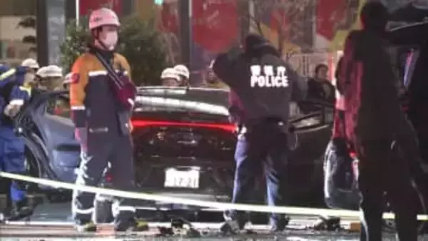 「コントロール不能で速度大幅に上回る」内閣府公用車が赤信号無視し車に衝突　多重事故でタクシー乗客1人死亡8人重軽傷　東京・赤坂