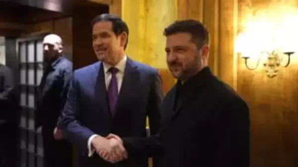 ゼレンスキー氏、ルビオ氏と会談　17日からの米露ウ協議控え連携確認