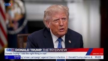 「核兵器の保有を阻止」トランプ大統領　イラン攻撃を正当化