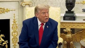 トランプ大統領「大規模攻撃を検討」イランに圧力強化　紅海でタンカー攻撃のイエメン・フーシ派もけん制
