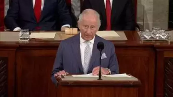 チャールズ国王 米議会で演説　イランで“不和”も結束強調