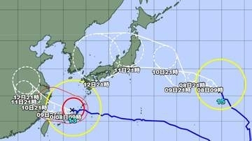 【台風情報】ダブル台風の今後の進路予想は　来週、台風15号が北日本を直撃する可能性　関東などにも影響が出る見込み　東北では警報級の大雨のおそれ　お盆休み中は関東から東海でも雨の降る日が多くなる見込み