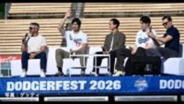「日に日に成長するのが毎日楽しみ」大谷翔平ファン感謝イベントで見せた“父親の顔”　来シーズンは「全部できれば最高」