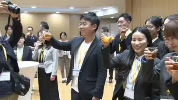 日本派遣の中国青年壮行会　国際交流員や外国語指導助手として活動へ