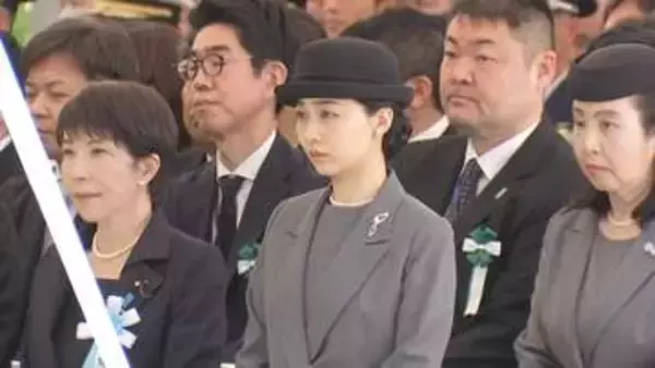 佳子さま、千鳥ヶ淵戦没者墓苑拝礼式に参列　新たに193人の遺骨が納められる