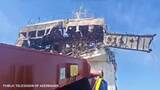 「ウクライナ沖のアゾフ海で貨物船2隻がドローン攻撃　アゼルバイジャン人船員5人死亡　周辺でも爆発」の画像1