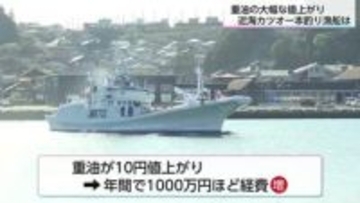 【死活問題】燃料高騰で「カツオ」と「マンゴー」がピンチ！経費1,000万円増も…漁協の苦悩とJAの独自支援