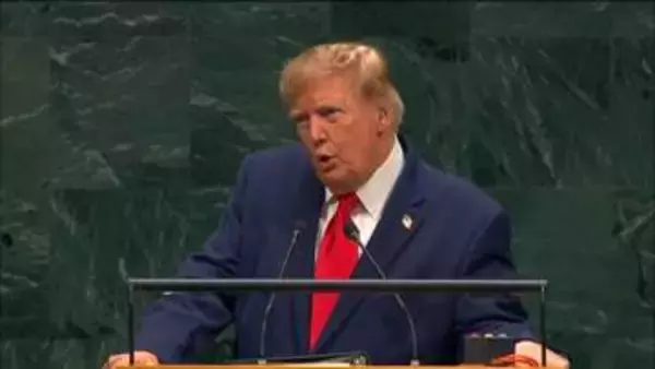 トランプ大統領「合意か壊滅か」　国連総会でイランに強硬要求　ICC脱退呼びかけやAI規制拒否も表明
