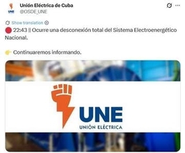 キューバ全土で大規模停電　主要火力発電所がシステム障害　政府はアメリカによる「燃料封鎖」が最大原因と非難