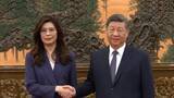 「「台湾独立に反対」強調　習近平氏が台湾の最大野党トップと会談　頼清徳政権をけん制か」の画像1