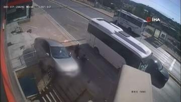 車の修理工場で男性が地面のミゾに落下　姿を消すも「タイヤがあってラッキー」ケガはなし　トルコ