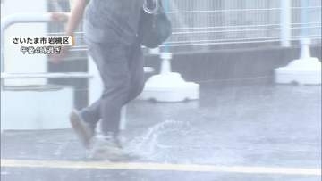 【速報】さいたま市に記録的短時間大雨　1時間に110ミリ