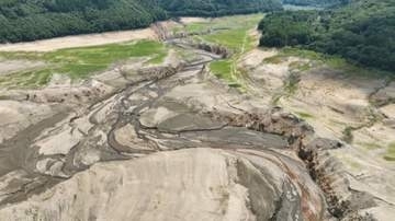 庄川水系の「渇水」このままなら29日には取水可能な量は4割に　上流の御母衣ダムは貯水量がほとんど底をつく