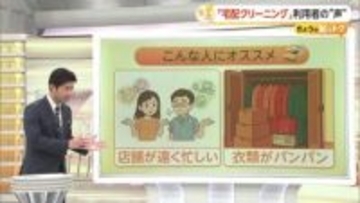 宅配クリーニングの人気拡大　「保管サービス」利用で自宅のスペパ向上の一助に　一方、「困った」の声は“急な必要時”