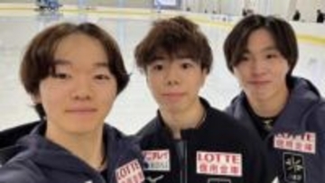 鍵山優真、佐藤駿、三浦佳生「また戻ってこよう」3人で誓った約束の場所へ！五輪への切符をつかむ勝負の全日本