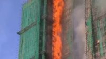 香港高層住宅火災の死者159人に　31人の安否依然不明　発生から1週間…7棟すべての捜索終了