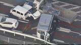 「トラック同士の追突に乗用車4台巻き込まれたか…6台の玉突き事故　男女6人負傷も意識あり　福岡・宗像市」の画像1
