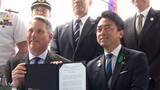 「日豪が護衛艦の共同開発で覚書　「もがみ」型をベースに契約確認　小泉防衛大臣「防衛協力をさらに高みに」」の画像1