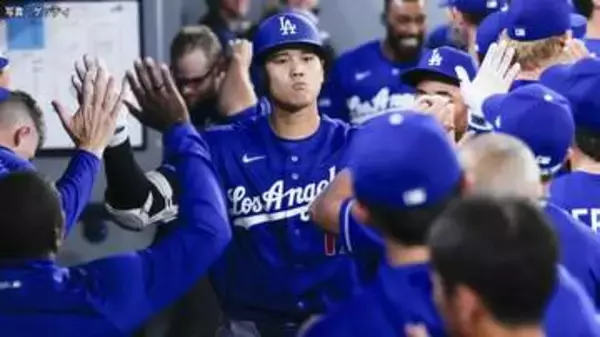 ドジャース大勝　大谷翔平は今季初2試合連続アーチ　自己最長更新の41試合連続出塁　ブルージェイズ岡本和真は2安打