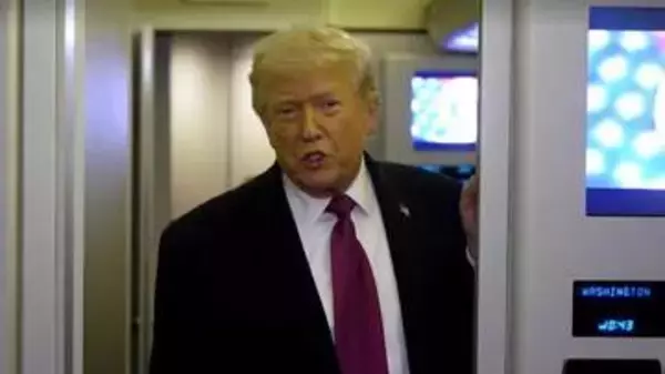 トランプ大統領「制限や通航料はない」ホルムズ海峡めぐりイラン主張を否定　協議は順調と強調