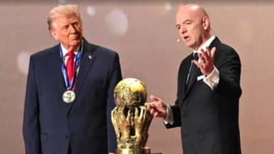 FIFAがトランプ氏に「平和賞」授与　ガザ和平合意仲介など評価