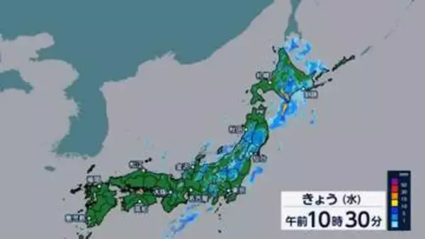 10月に桜？上野公園で数輪の花　関東でも突然の雨　列島は大荒れ、寒冷前線の影響で激しい雷雨に　「台風30号」13年ぶり発生へ