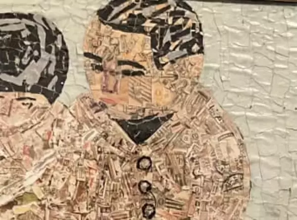 ハサミを一切使わない貼絵…甥が語る「放浪の天才画家」山下清　物資のない時代に使ったのは“古切手” 未完成の作品も