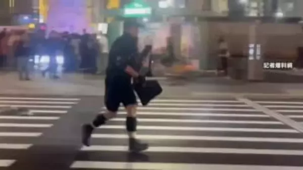 ビルから飛び降り死亡した容疑者宿泊先からガソリン入りの瓶23本・刃物4本見つかる　台北市無差別襲撃事件で3人死亡11人重軽傷