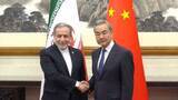 「中国の王毅外相がイランのアラグチ外相と北京で会談　ホルムズ海峡“自由な航行”の早期回復求める」の画像1