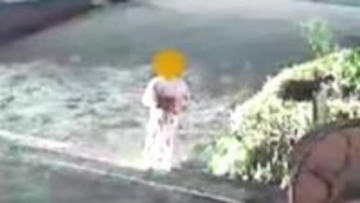行方不明の76歳女性か　新たな目撃情報「ジョギングみたいにさっささっさと」　“薄いピンク色の浴衣”防犯カメラ映像入手　岡山・美作市