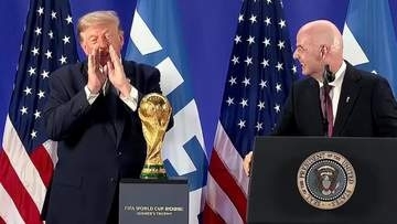 「またアメリカを選んだらどうだ」トランプ大統領が2038年W杯のアメリカ単独開催促す　FIFA会長との会談で提案