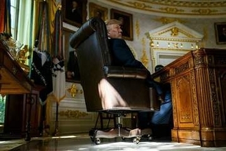 トランプ大統領、急きょホワイトハウスへ　米メディアはフーシ派攻撃の可能性を指摘　国務省は中東滞在の米国民に「強い警戒」呼びかけ