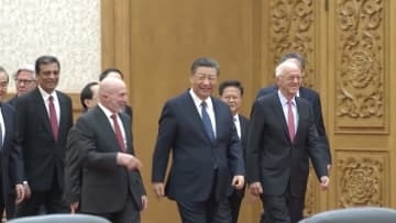 中国・習近平主席、米経済人らと会談　異例の厚遇